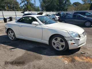 2004 Lexus SC with VIN JTHFN48Y640054422, listed as a Copart auction lot 71995314 with 195,136 mi miles and Salvage Title. Bid and sale history available at carsss.com. Image 4.