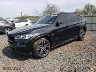 2016 BMW X5 xDrive35i with VIN 5UXKR0C50G0U10733, listed as a Copart auction lot 54083985 with 135,100 mi miles and Salvage Title. Bid and sale history available at carsss.com. Image 1.