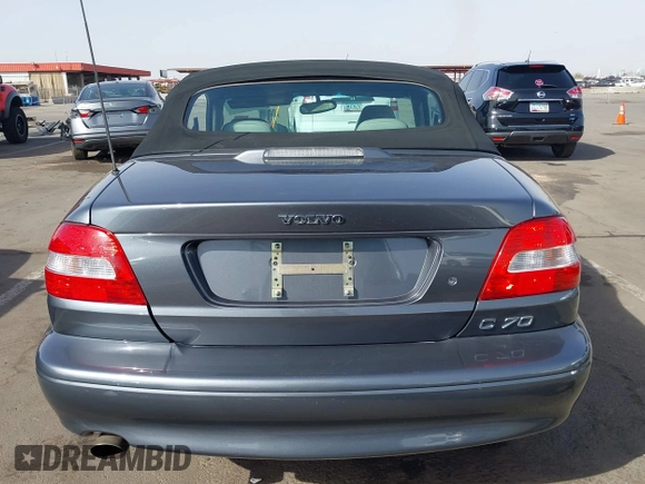 2004 Volvo C70 with VIN YV1NC62D94J049529, listed as a IAAI auction lot 41668957 with 100,110 mi miles. Bid and sale history available at carsss.com. Image 16.
