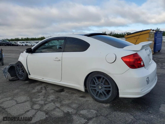 2005 Scion tC with VIN JTKDE177050002598, listed as a Copart auction lot 49656995 with 0 mi miles and Salvage Title. Bid and sale history available at carsss.com. Image 2.