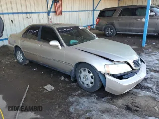 1999 Acura RL with VIN JH4KA9653XC006296, listed as a Copart auction lot 80290844 with 259,592 mi miles and Salvage Title. Bid and sale history available at carsss.com. Image 4.