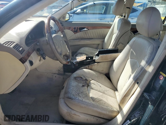 2003 Mercedes-Benz E-Class 3.2L with VIN WDBUF65J53A101021, listed as a Copart auction lot 73015774 with 242,812 mi miles and Clean Title. Bid and sale history available at carsss.com. Image 7.