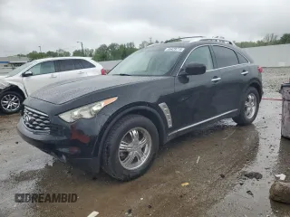2010 Infiniti FX z VIN JN8AS1MW8AM852565, wystawiony jako Copart lot #55429715 z przebiegiem 168 459 mil mil oraz Nie do naprawy • Non repairable. Historia ofert i sprzedaży dostępna na DreamBid. Obrazek 1.