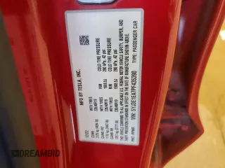 2023 Tesla Model 3 z VIN 5YJ3E1EA7PF435390, wystawiony jako Copart lot #66231225 z przebiegiem 102 214 mil mil oraz Czysty tytuł • Clean title. Historia ofert i sprzedaży dostępna na DreamBid. Obrazek 12.