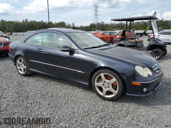2009 Mercedes-Benz CLK-Class 3.5L with VIN WDBTJ56H79F268685, listed as a Copart auction lot 78063114 with 118,957 mi miles and Salvage Title. Bid and sale history available at carsss.com. Image 4.