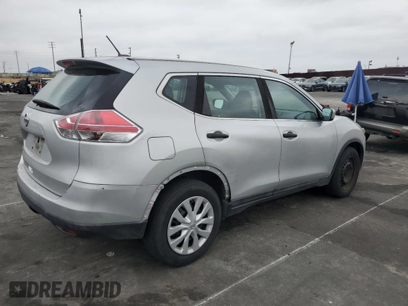 2016 Nissan Rogue SL with VIN 5N1AT2MT0GC796703, listed as a Copart auction lot 55176295 with 214,755 mi miles and Clean Title. Bid and sale history available at carsss.com. Image 3.