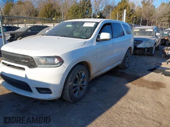 2019 Dodge Durango GT Plus with VIN 1C4RDJDG8KC664072, listed as a IAAI auction lot 41670605 with 189,081 mi miles and . Bid and sale history available at DreamBid. Image 17.