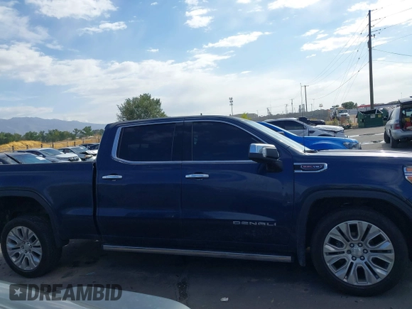 2020 GMC Sierra 1500 Denali with VIN 1GTU9FEL3LZ195864, listed as a IAAI auction lot 40593921 with 74,982 mi miles and . Bid and sale history available at DreamBid. Image 13.