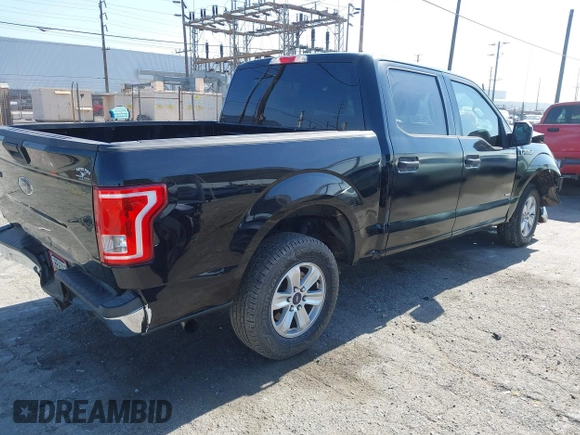2016 Ford F-150 XL with VIN 1FTEW1CP7GKF05695, listed as a IAAI auction lot 42673645 with 134,368 mi miles and . Bid and sale history available at DreamBid. Image 4.