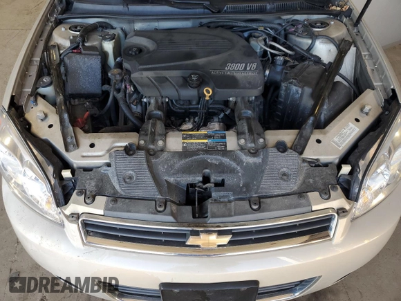 2008 Chevrolet Impala LT with VIN 2G1WC583789263562, listed as a Copart auction lot 50952685 with 143,310 mi miles and Salvage Title. Bid and sale history available at DreamBid. Image 11.