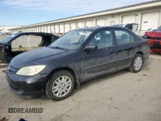 2004 Honda Civic LX with VIN 2HGES16604H621016, listed as a Copart auction lot 47303005 with 195,038 mi miles and Clean Title. Bid and sale history available at carsss.com. Image 1.