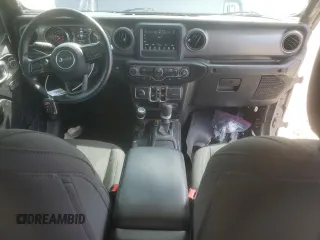 2021 Jeep Gladiator Willys with VIN 1C6HJTAG7ML572661, listed as a Copart auction lot 61172665 with 54,317 mi miles and Salvage title. Bid and sale history available at DreamBid. Image 8.