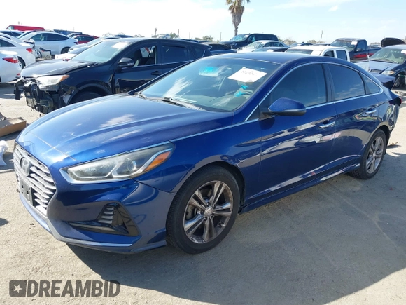 2018 Hyundai Sonata SEL with VIN 5NPE34AF1JH610095, listed as a IAAI auction lot 41692478 with 141,912 mi miles and . Bid and sale history available at carsss.com. Image 16.