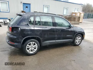 2017 Volkswagen Tiguan S with VIN WVGBV7AX8HK007434, listed as a Copart auction lot 53706165 with 164,588 mi miles and Salvage Title. Bid and sale history available at DreamBid. Image 3.