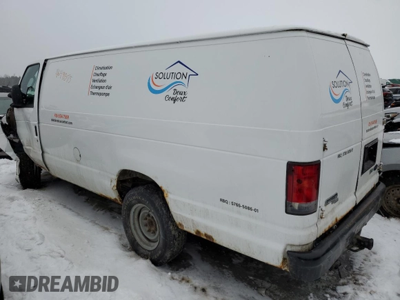 2014 Ford Econoline Cargo Commercial z VIN 1FTNS1EW9EDA76271, wystawiony jako Copart lot #46491375 z przebiegiem Nie podano mil oraz Szkoda całkowita • Salvage title. Historia ofert i sprzedaży dostępna na DreamBid. Obrazek 2.