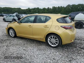 2012 Lexus CT 200h with VIN JTHKD5BH3C2054672, listed as a Copart auction lot 62001325 with 101,939 mi miles and Salvage title. Bid and sale history available at DreamBid. Image 2.