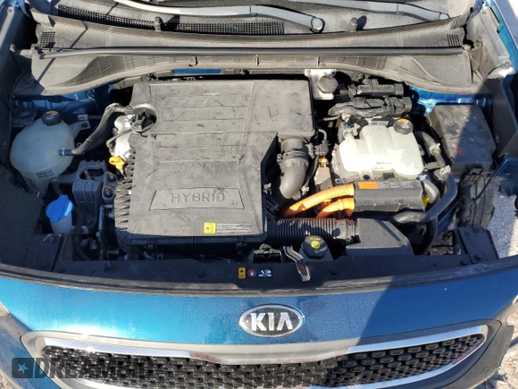 2017 Kia Niro FE with VIN KNDCB3LC3H5055071, listed as a Copart auction lot 85649084 with 0 mi miles and Salvage Title. Bid and sale history available at carsss.com. Image 14.