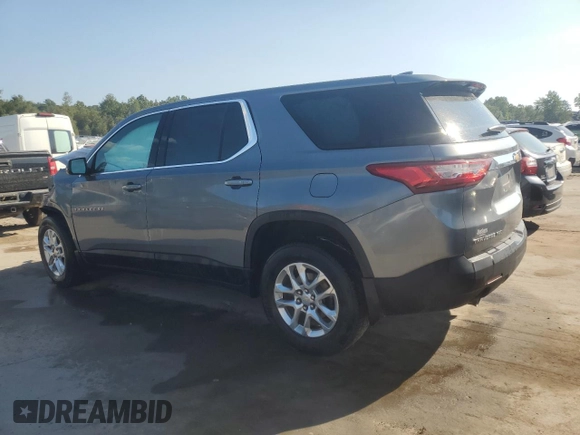 2018 Chevrolet Traverse LS with VIN 1GNEVFKW2JJ234283, listed as a Copart auction lot 69042414 with 0 mi miles and Salvage Title. Bid and sale history available at carsss.com. Image 2.