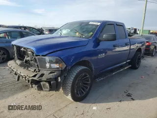 2018 Ram 1500 Express with VIN 1C6RR6FG2JS132324, listed as a Copart auction lot 41397535 with 102,551 mi miles and Salvage title. Bid and sale history available at DreamBid. Image 1.