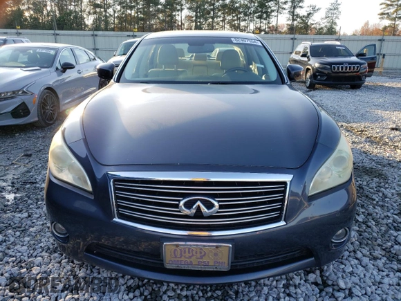 2011 Infiniti M37 with VIN JN1BY1AP6BM322773, listed as a Copart auction lot 82407554 with 154,579 mi miles and Salvage Title. Bid and sale history available at carsss.com. Image 5.