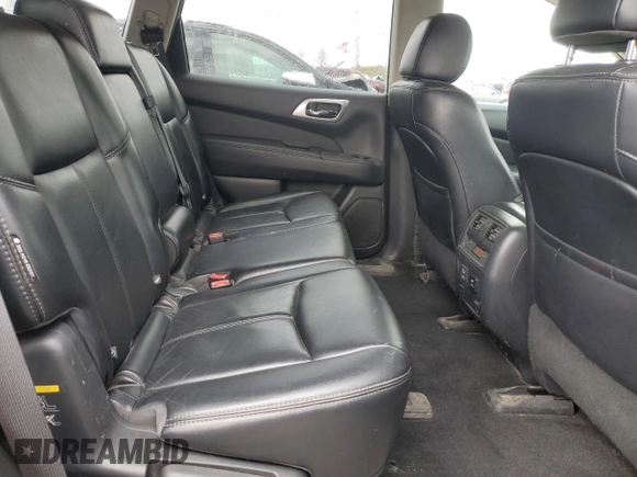 2018 Nissan Pathfinder S z VIN 5N1DR2MM6JC631069, wystawiony jako Copart lot #52002295 z przebiegiem 121 020 mil mil oraz Czysty tytuł • Clean title. Historia ofert i sprzedaży dostępna na DreamBid. Obrazek 11.