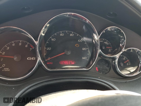 2007 Pontiac G6 G6 with VIN 1G2ZG58N674248034, listed as a Copart auction lot 59629215 with 179,537 mi miles and Salvage title. Bid and sale history available at DreamBid. Image 9.