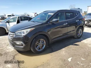 2017 Hyundai Santa Fe 2.4L z VIN 5NMZUDLB4HH032235, wystawiony jako Copart lot #49769775 z przebiegiem 102 655 mil mil oraz Szkoda całkowita • Salvage title. Historia ofert i sprzedaży dostępna na DreamBid. Obrazek 1.