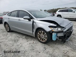 2020 Ford Fusion SE with VIN 3FA6P0HD9LR219420, listed as a Copart auction lot 50100945 with 45,009 mi miles and Salvage Title. Bid and sale history available at carsss.com. Image 4.