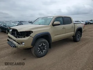 2018 Toyota Tacoma SR with VIN 3TMCZ5AN8JM145862, listed as a Copart auction lot 60190215 with 81,909 mi miles and Salvage title. Bid and sale history available at DreamBid. Image 1.