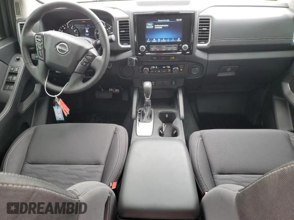 2024 Nissan Frontier SL with VIN 1N6ED1EJ1RN611606, listed as a Copart auction lot 54609955 with 14,599 mi miles and Salvage title. Bid and sale history available at DreamBid. Image 8.