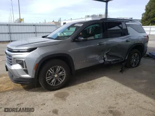 2024 Chevrolet Traverse AWD LT with VIN 1GNEVGKSXRJ204754, listed as a Copart auction lot 48597045 with 0 mi miles and Salvage Title. Bid and sale history available at carsss.com. Image 1.