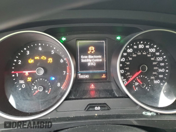 2021 Volkswagen Tiguan S z VIN 3VV0B7AX3MM013859, wystawiony jako Copart lot #51745945 z przebiegiem 100 240 mil mil oraz Szkoda całkowita • Salvage title. Historia ofert i sprzedaży dostępna na DreamBid. Obrazek 9.