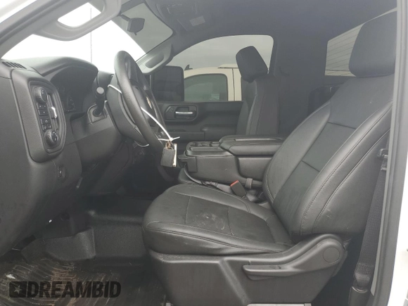 2022 Chevrolet Silverado 3500HD Work Truck with VIN 1GC3YSEY4NF123899, listed as a Copart auction lot 76043744 with 0 mi miles and Salvage Title. Bid and sale history available at carsss.com. Image 7.