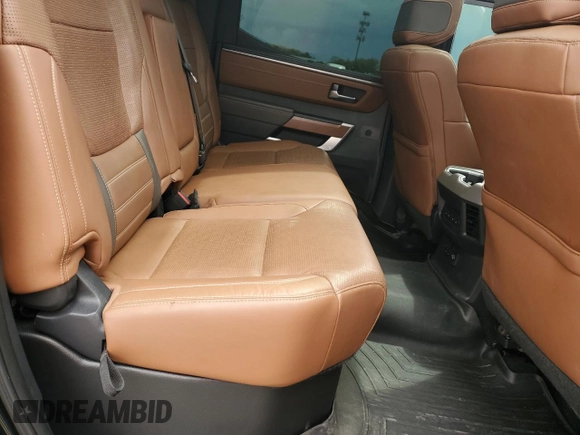 2022 Toyota Tundra 1794 Edition with VIN 5TFMA5DB6NX036927, listed as a Copart auction lot 56486805 with 67,634 mi miles and Salvage title. Bid and sale history available at DreamBid. Image 10.