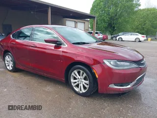 2015 Chrysler 200 Limited with VIN 1C3CCCAB8FN714934, listed as a IAAI auction lot 41906224 with 144,685 mi miles and . Bid and sale history available at carsss.com. Image 1.