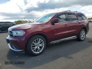2016 Dodge Durango Limited with VIN 1C4RDHDG5GC480370, listed as a Copart auction lot 61980435 with 91,578 mi miles and Clean title. Bid and sale history available at DreamBid. Image 1.