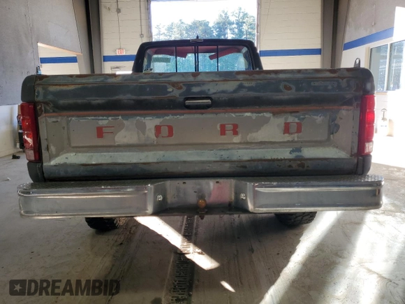 1986 Ford F-150 with VIN 1FTEF14N1GNB28177, listed as a Copart auction lot 86916464 with 53,181 mi miles and Salvage Title. Bid and sale history available at carsss.com. Image 6.