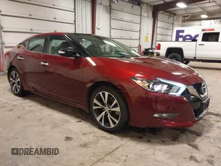 2017 Nissan Maxima SL with VIN 1N4AA6AP9HC368905, listed as a IAAI auction lot 42583901 with 34,859 mi miles and . Bid and sale history available at DreamBid. Image 1.