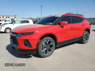 2021 Chevrolet Blazer RS с VIN 3GNKBERS8MS523082, выставлен на аукционе Copart как лот 49417815 с пробегом 46 215 миль миль и Чистый • Clean title. История ставок и продаж доступна на DreamBid. Изображение 1.