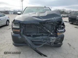 2018 Chevrolet Silverado 1500 Custom with VIN 3GCPCPEC8JG145706, listed as a Copart auction lot 43990755 with 128,188 mi miles and Salvage Title. Bid and sale history available at DreamBid. Image 5.