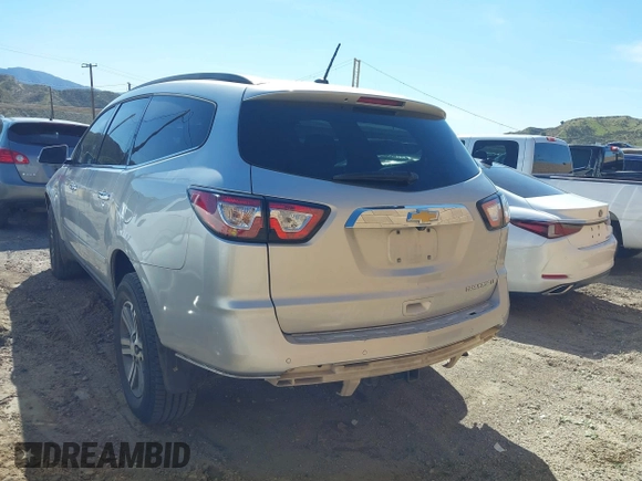 2015 Chevrolet Traverse LT with VIN 1GNKRGKD4FJ243697, listed as a IAAI auction lot 41809476 with 127,830 mi miles and . Bid and sale history available at DreamBid. Image 16.