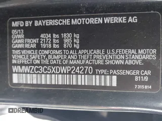 2013 MINI Countryman S z VIN WMWZC3C5XDWP24270, wystawiony jako IAAI lot #42232550 z przebiegiem 95 512 mil mil oraz . Historia ofert i sprzedaży dostępna na DreamBid. Obrazek 9.