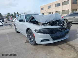 2022 Dodge Charger SXT with VIN 2C3CDXBG7NH208565, listed as a IAAI auction lot 41603859 with 48,438 mi miles. Bid and sale history available at carsss.com. Image 1.