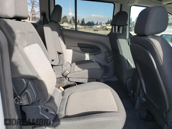 2023 Ford Transit Connect XL with VIN NM0GE9E21P1561551, listed as a Copart auction lot 43574105 with 10,254 mi miles and Non repairable. Bid and sale history available at DreamBid. Image 11.