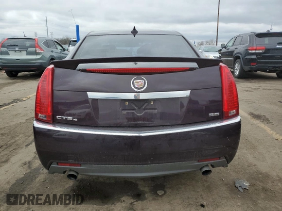 2010 Cadillac CTS Performance with VIN 1G6DL5EV1A0123756, listed as a Copart auction lot 80929064 with 179,859 mi miles and Salvage Title. Bid and sale history available at carsss.com. Image 6.