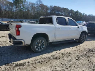 2021 Chevrolet Silverado 1500 LT with VIN 3GCUYDED4MG191565, listed as a Copart auction lot 89302975 with 113,808 mi miles and Salvage Title. Bid and sale history available at carsss.com. Image 3.