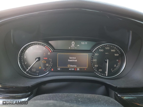 2022 Cadillac XT6 Premium Luxury with VIN 1GYKPDRS1NZ124470, listed as a Copart auction lot 83087194 with 40,789 mi miles and Salvage Title. Bid and sale history available at carsss.com. Image 9.
