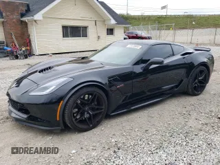 2018 Chevrolet Corvette with VIN 1G1Y12D75J5101731, listed as a Copart auction lot 73570804 with 20,360 mi miles and Salvage title. Bid and sale history available at DreamBid. Image 1.