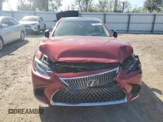 2018 Lexus LS with VIN JTHB5LFF6J5001261, listed as a Copart auction lot 78226584 with 72,477 mi miles and Salvage Title. Bid and sale history available at carsss.com. Image 5.