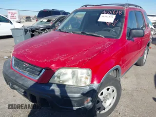 2001 Honda CR-V LX with VIN JHLRD28481S013666, listed as a IAAI auction lot 41501878 with 183,965 mi miles. Bid and sale history available at carsss.com. Image 2.